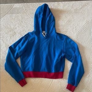 Cotton Citizen Blue and Red Hoodie